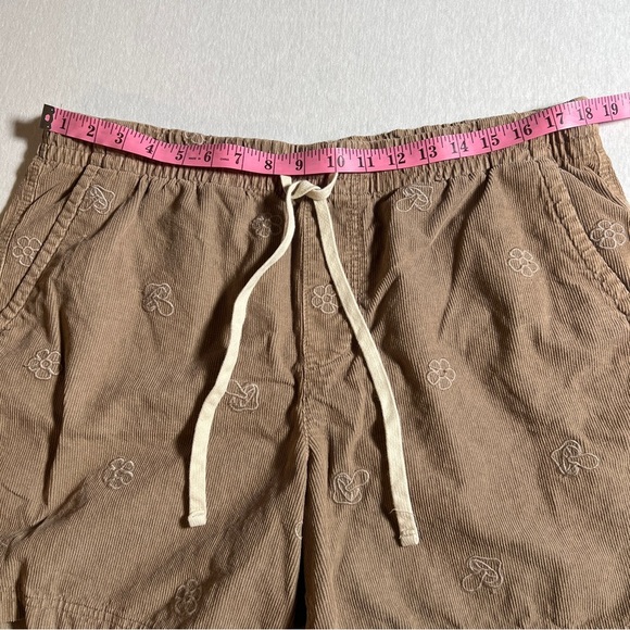 Aeropostale 100% Cotton Malibu Corduroy Mushroom Shorts, Tan Brown, Men’s Large - Picture 3 of 9